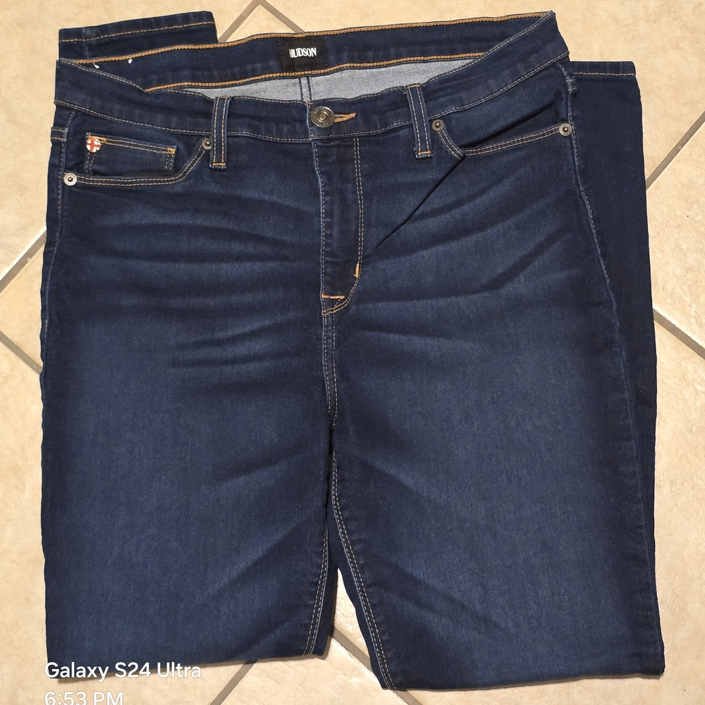 Hudson Jeans Women's Skinny Jeans - Dark Blue